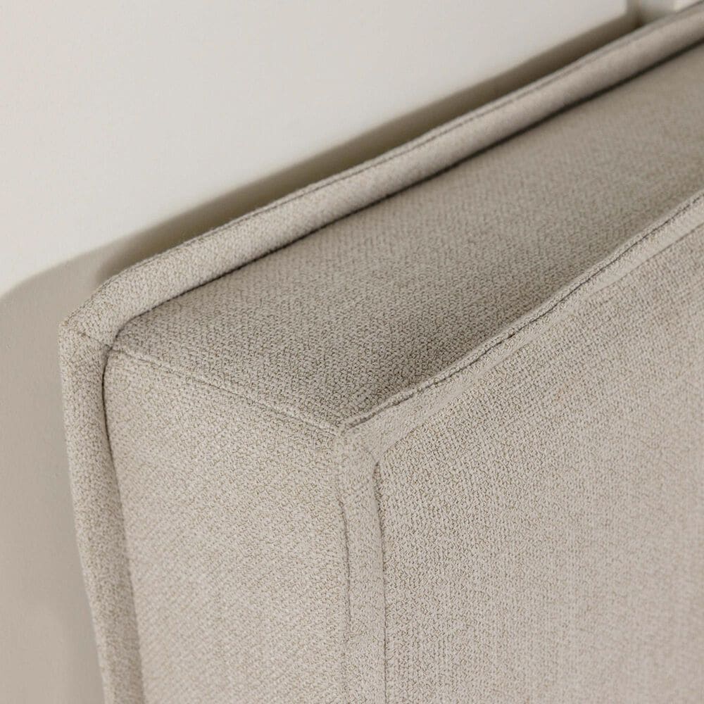 Pacific Landing Izzy King/California King Upholstered Headboard in Sand, , large