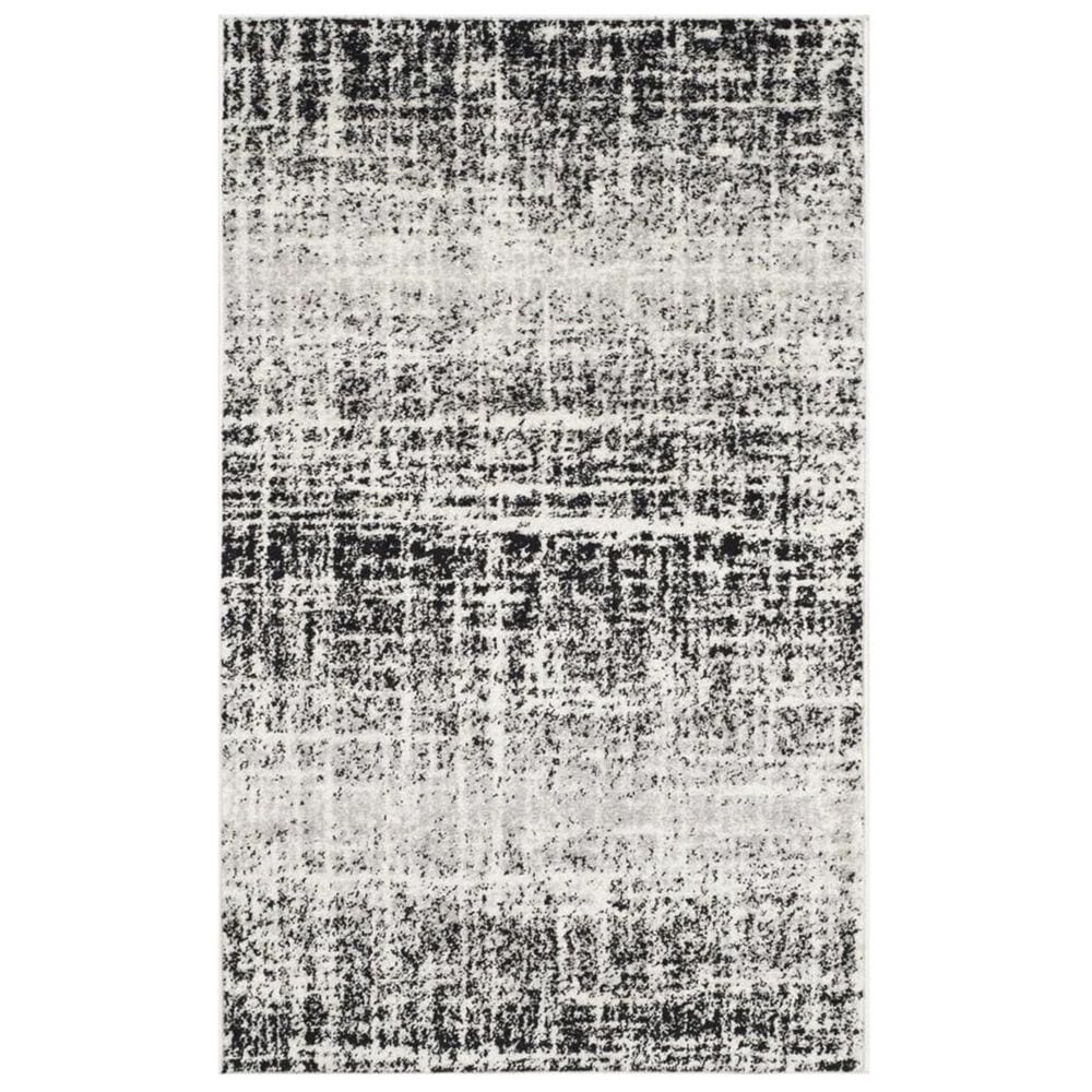 Safavieh Adirondack ADR116B 3" x 5" Ivory and Black Area Rug, , large