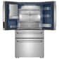 Maytag 29 Cu. Ft. French Door Bottom Mount Refrigerator in Fingerprint-Resistant Stainless, , large