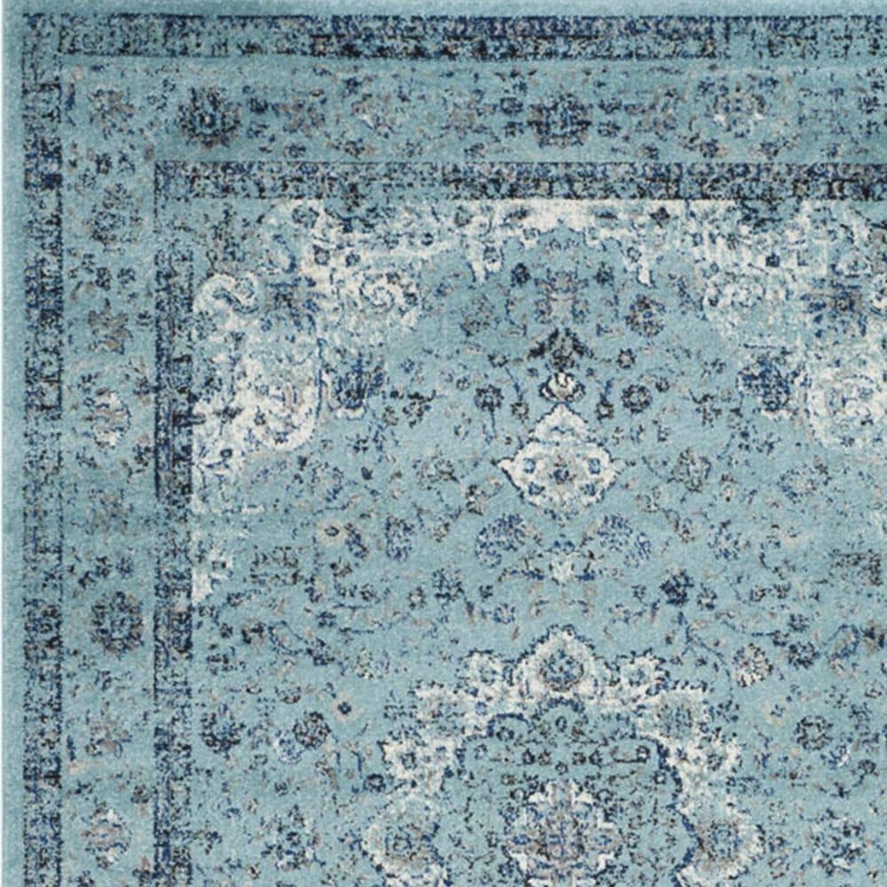 Safavieh Evoke EVK220E 3&#39; Round Light Blue Area Rug, , large