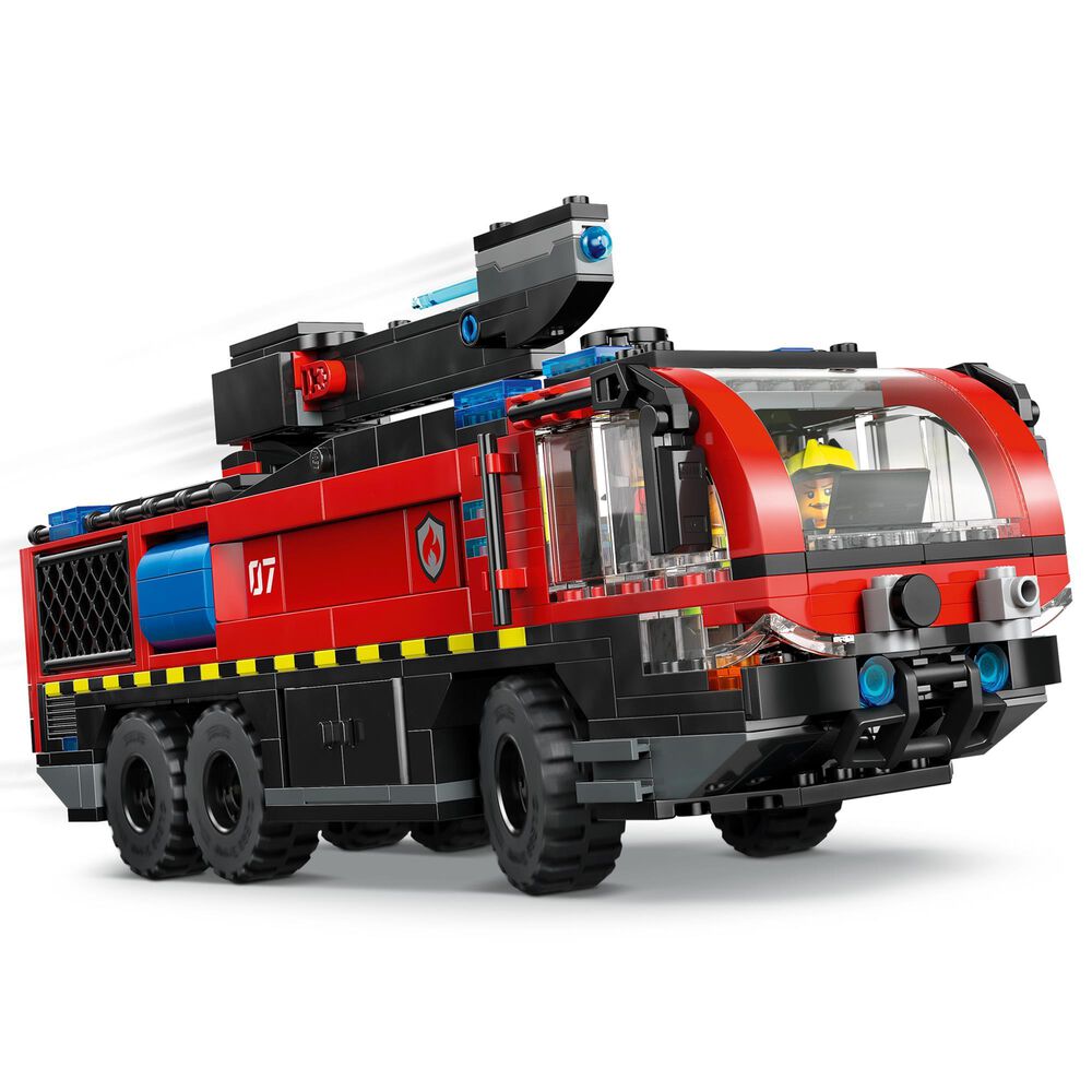 LEGO City Airport Fire Truck Building Set, , large
