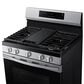 Samsung 6 Cu. Ft. Freestanding Gas Range with Wi-Fi and Air Fry in Stainless Steel, , large