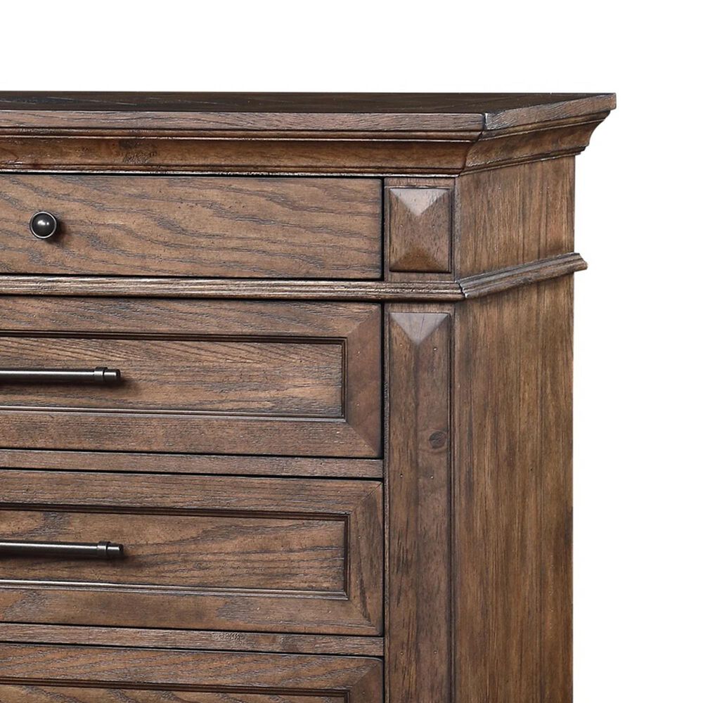 New Heritage Design Mar Vista Chest in Brushed Walnut, , large