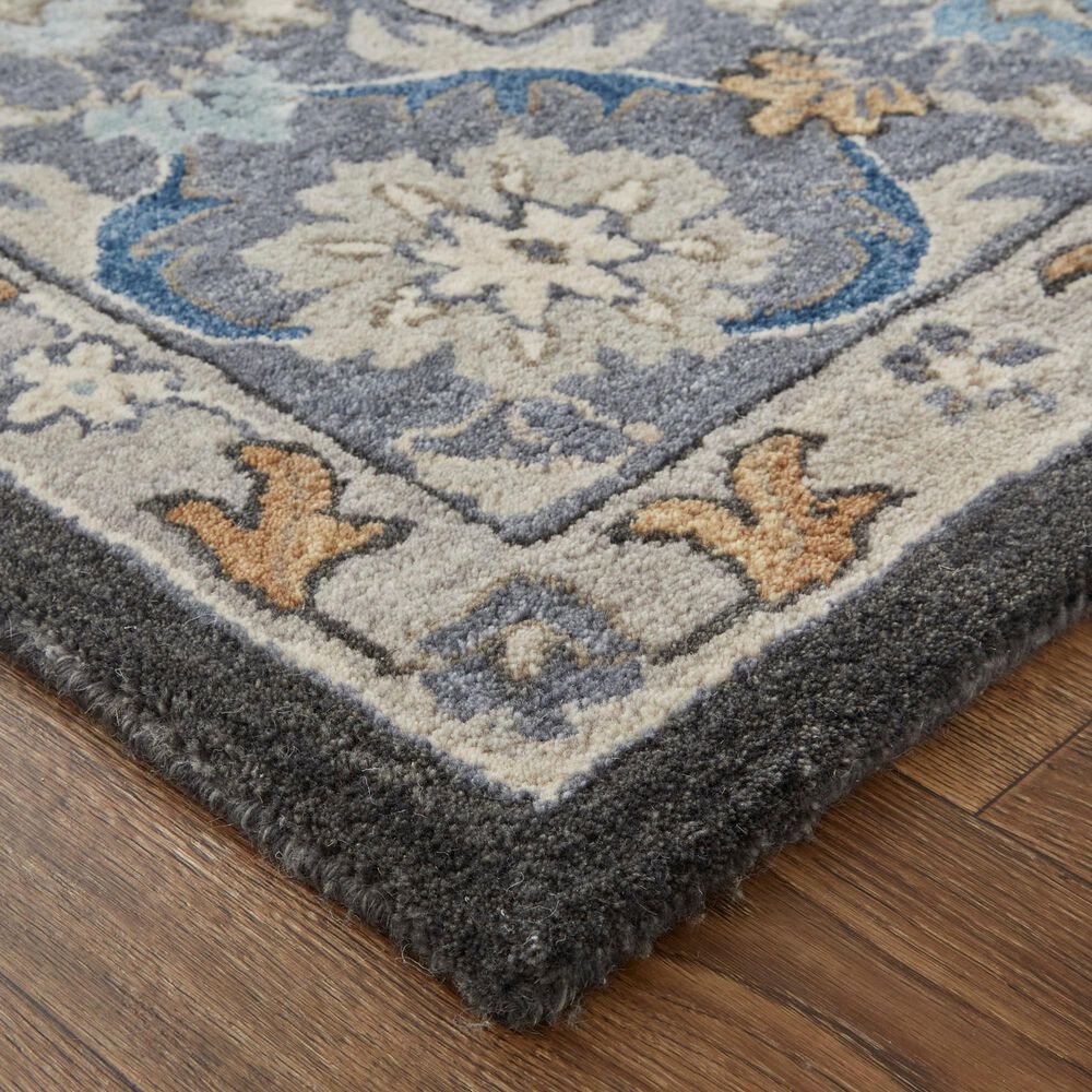 Feizy Rylan 2&#39; x 3&#39; Charcoal Area Rug, , large