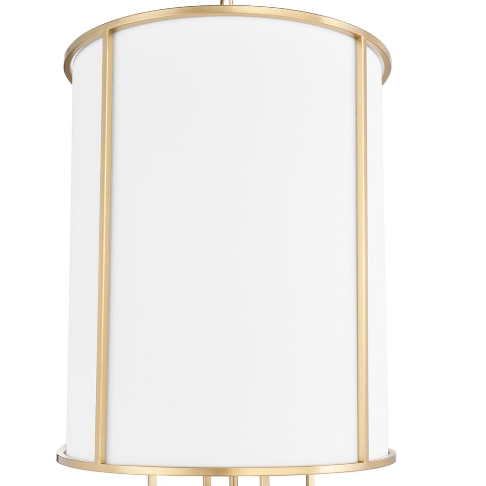 Quorum Eldorado 4-Light Pendant in Aged Brass, , large