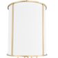 Quorum Eldorado 4-Light Pendant in Aged Brass, , large