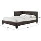 Mayberry Hill Julesburg Corner Full Platform Bed in Rich Brown, , large