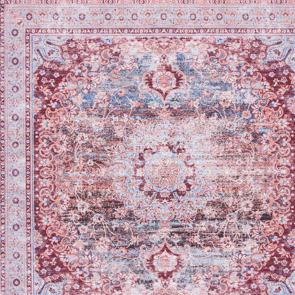 Safavieh Serapi SEP550 9&#39; x 12&#39; Light Blue and Red Area Rug, , large