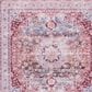 Safavieh Serapi SEP550 9" x 12" Light Blue and Red Area Rug, , large