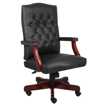Regal Co. Traditional Executive Chair in Black, , large