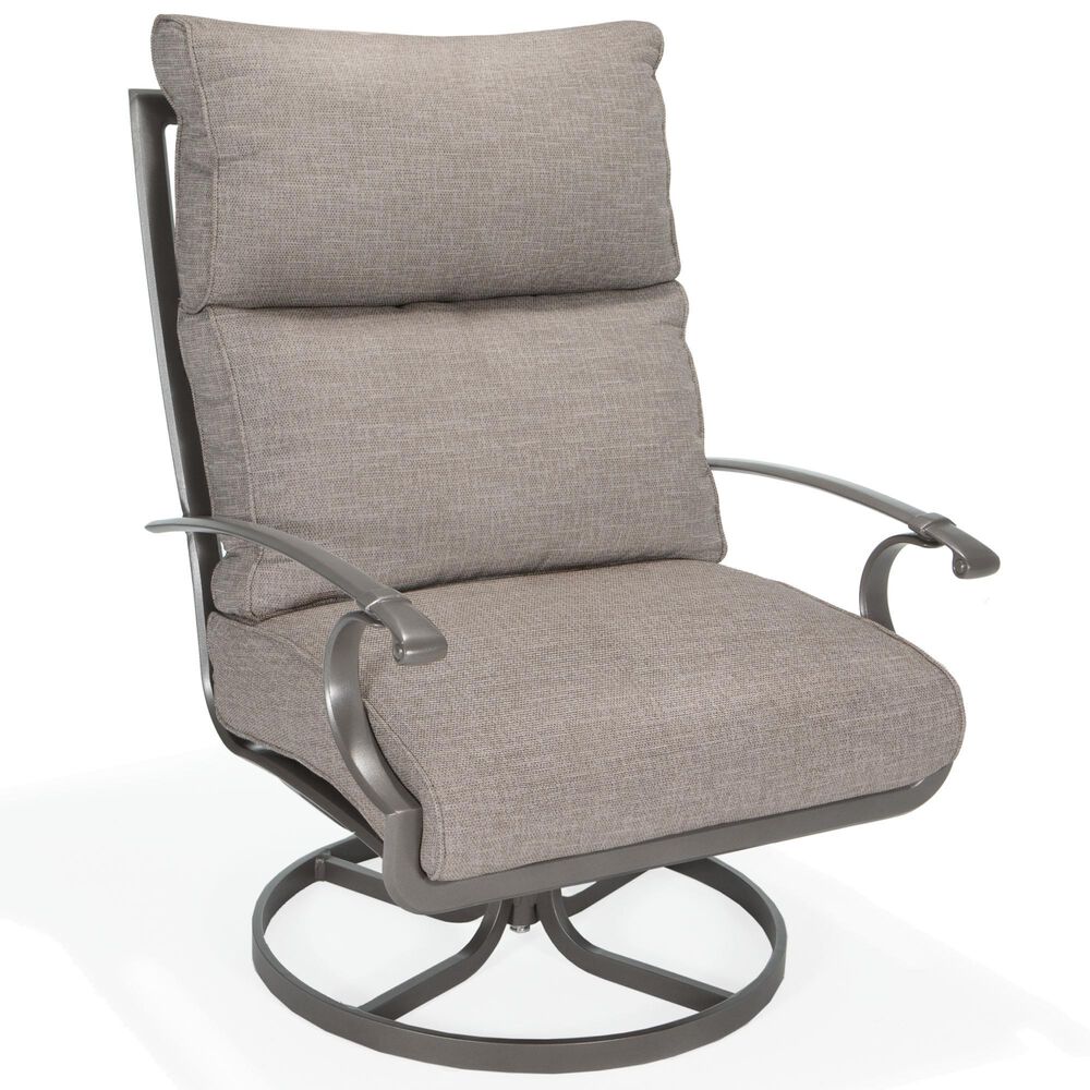 Winston Manor Ultra-High Back Swivel Rocker in Remix Mushroom, , large