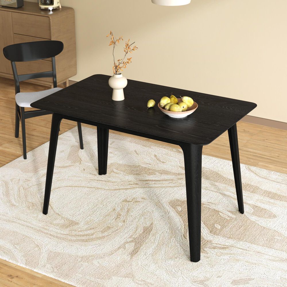 Hearth and Haven Dining Table in Black - Table Only, , large