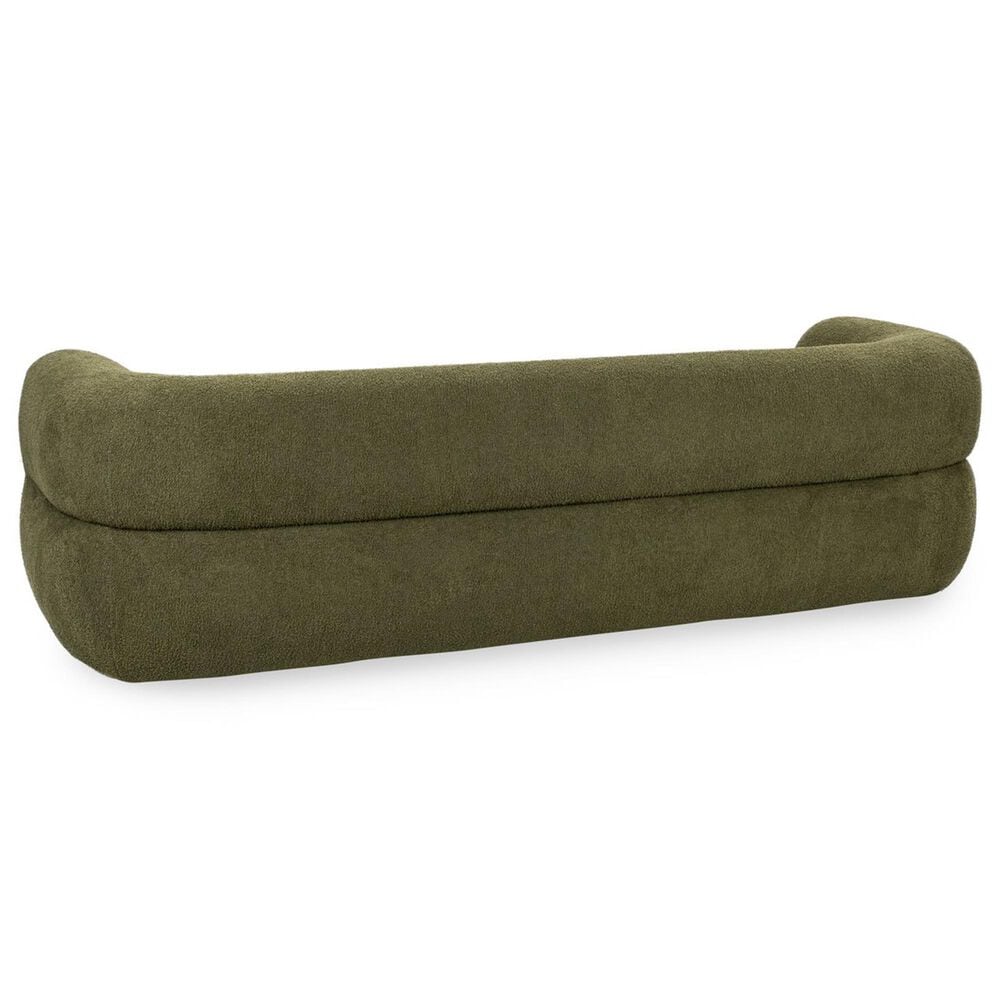 Classic Home Faris Stationary Sofa in Dark Olive, , large