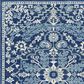 Surya Harput HAP-1068 5"3" x 7"3" Gray, Teal and Dark Blue Area Rug, , large