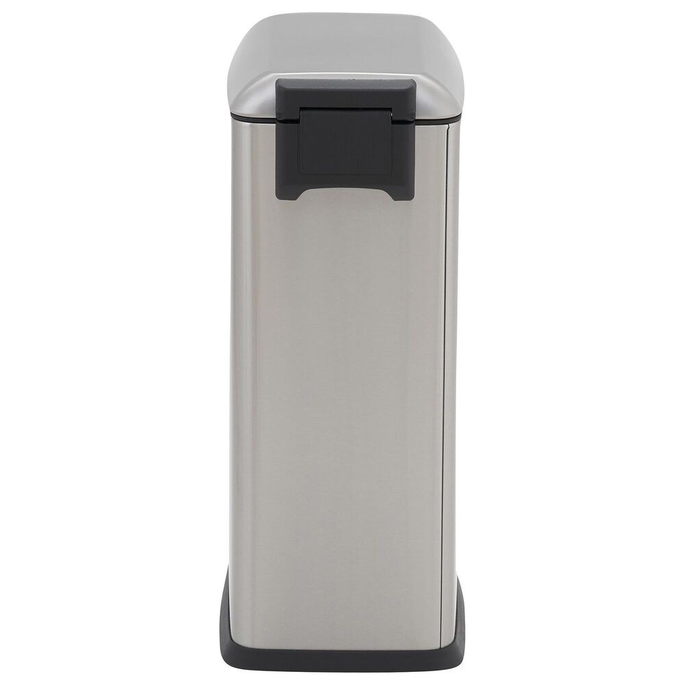 Household Essentials 20L Slim Trash Can in Gray, , large