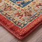 Karastan Spice Market Keralam 90936-30048 12" x 15" Garnet Area Rug, , large