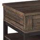 Ashley Johurst Lift Top Cocktail Table in Grayish Brown and Black, , large