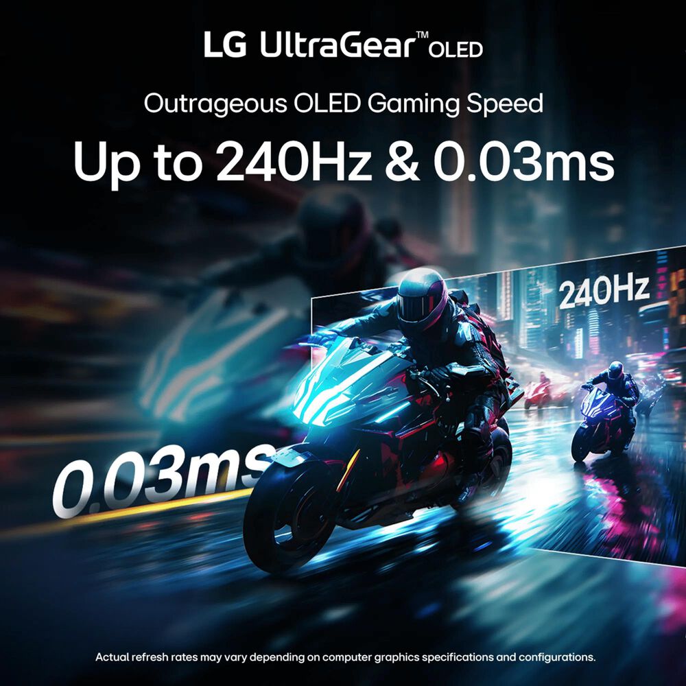 LG 39&quot; UltraGear WQHD OLED Curved Gaming Monitor in Black, , large