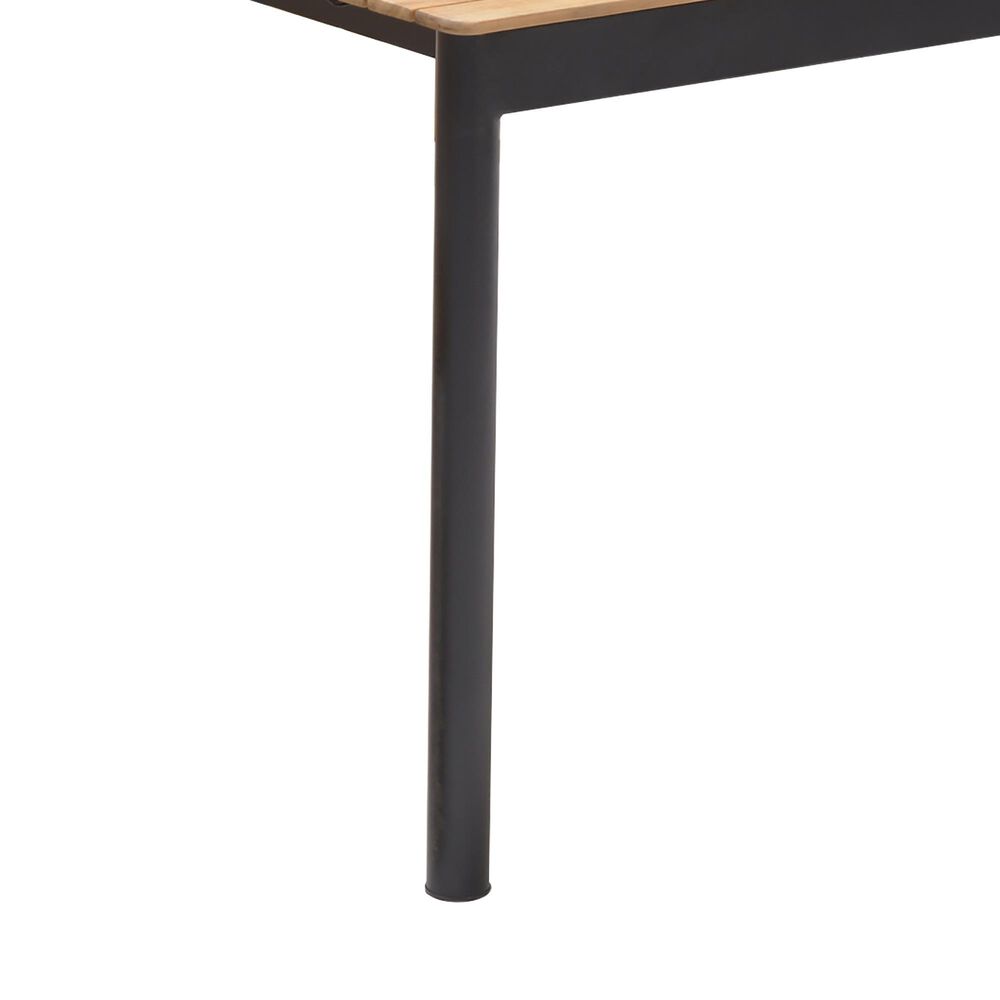 International Home Miami Ujo 11-Piece Rectangular Extendable Patio Dining Set in Brown and Black, , large