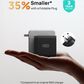 INUI Leopard 100W Fast Charging Wall Charger in Black, , large