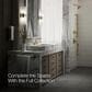 Kohler Parallel Widespread Bathroom Sink Faucet in Vibrant Brushed Moderne Brass, , large