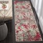 Safavieh Monaco MNC225R-212 2"2" x 12" Grey/Fuchsia Runner, , large