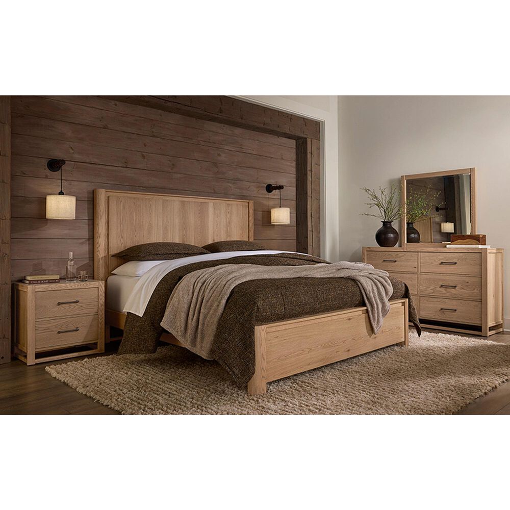 Viceray Collections Lodge and Loft Dresser Mirror in Blond Oak, , large