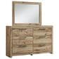 Ashley Hyanna 4-Piece King Bedroom Set in Golden, , large