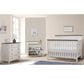 Sorelle Farmhouse 3-Piece Nursery Set in Chocolate and White, , large