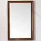 James Martin Vanities Glenbrooke 26" Rectangular Mirror in Mid-Century Walnut, , large