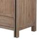 Lexora Home Ziva 84" Double Bathroom Vanity in Rustic Barnwood with 2 cm White Quartz Top and Rectangular Sinks, , large