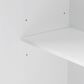 HOMLUX 56" Kitchen Island with Drop Leaf in White, , large