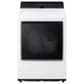 LG 5.5 Cu. Ft. Top Load Washer and 7.3 Cu. Ft. Gas Dryer with AI Sensing in Alpine White, , large