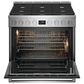 Electrolux 36" Dual-Fuel Freestanding Range with True Convection in Stainless Steel, , large