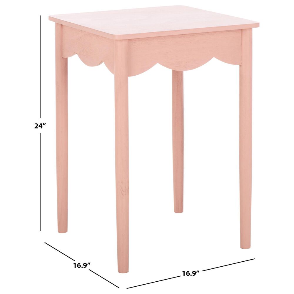 Safavieh Paislyn End Table in Pink, , large