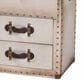 Baxton Studio Agatha 2-Drawer Storage Trunk in Beige, , large