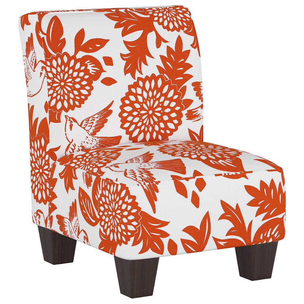 Skyline Furniture Kids Chair in Garden Bird Orange, , large