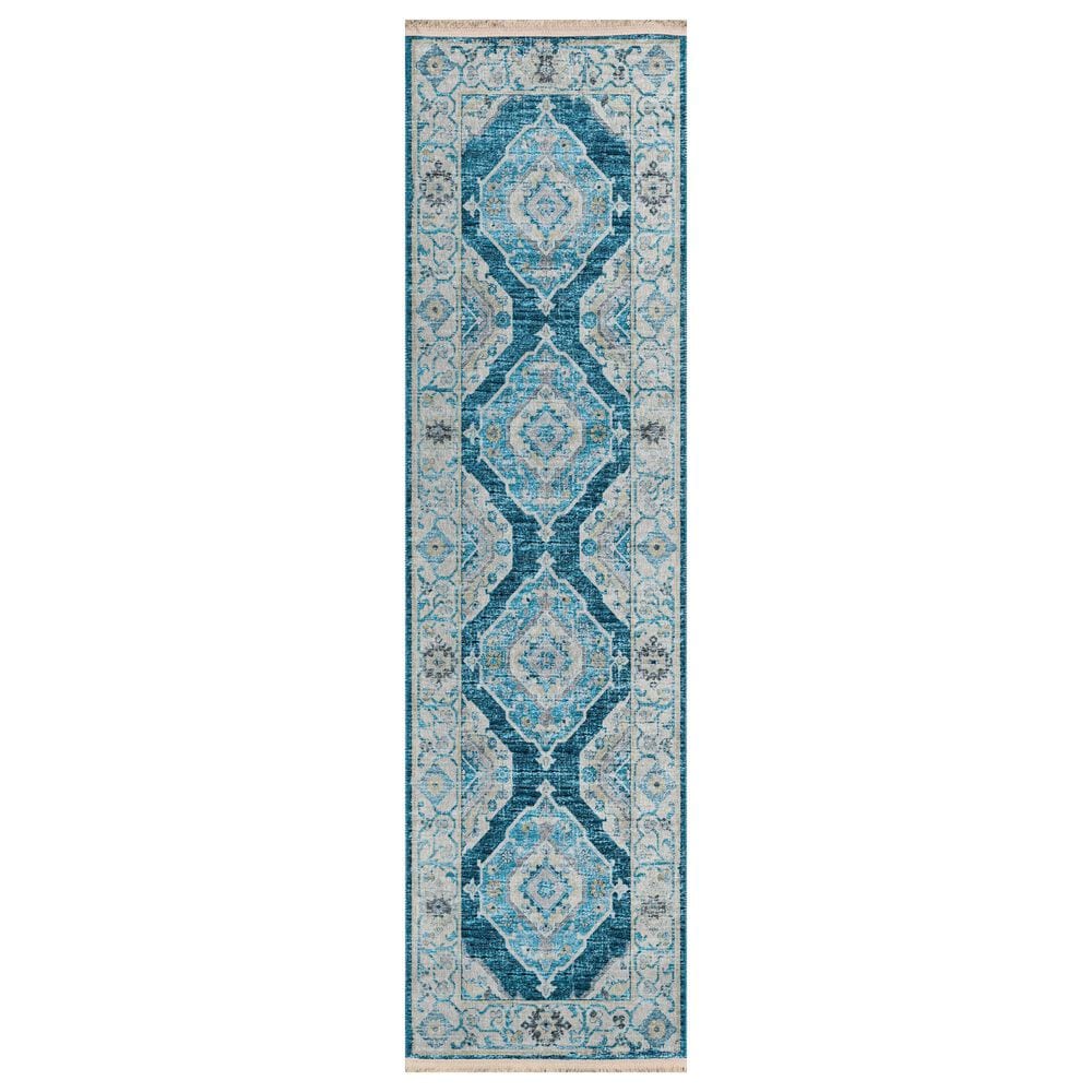 Dalyn Rug Company Marbella 2"3" x 7"6" Indigo Runner, , large