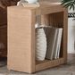 Baxton Studio Adonica End Table in Natural Brown, , large