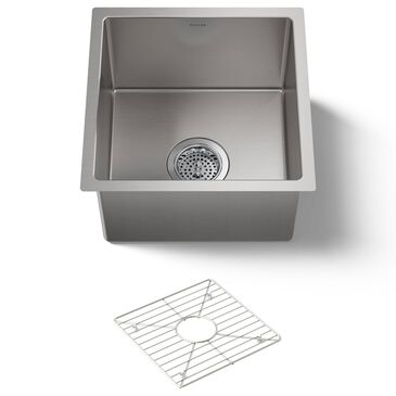 Kohler Strive 15" Undermount Bar Sinks in Stainless Steel, , large