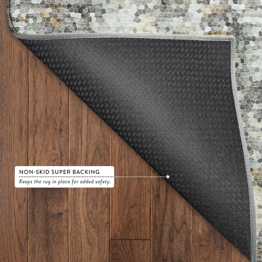 Dalyn Rug Company Lumara LM2 Khaki 1'8" x 2'6" Area Rug, , large