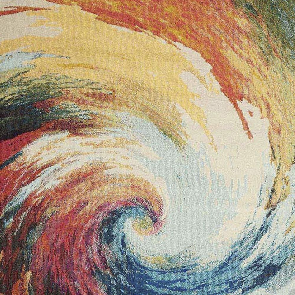 Nourison Celestial CES07 3&#39;11&quot; x 5&#39;11&quot; Wave Area Rug, , large