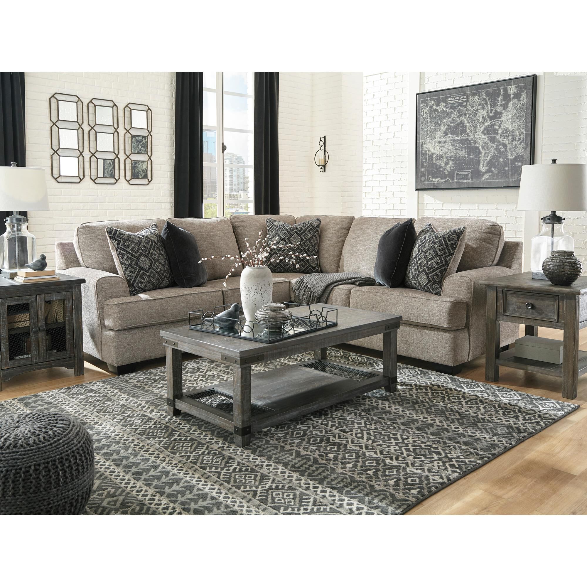 Signature Design by Ashley Bovarian 2 Piece L Shaped Sectional in
