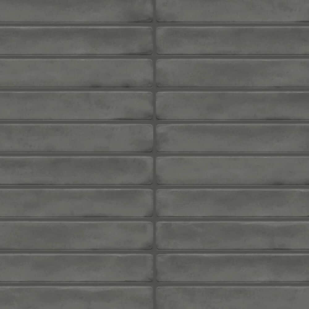 Dal-Tile Artcrafted Drift 1&quot; x 6&quot; Straight Joint on 11.5&quot; x 9.75&quot; Glazed Ceramic Mosaic Sheet, , large