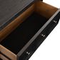 Furniture of America Hatton 2-Drawer Nightstand in Weathered Black, , large