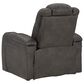 Ashley Fyne-Dyme 3-Piece Power Reclining Living Room Set in Shadow, , large