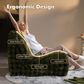 HOMLUX Togo Sofa Bean Bag Chair in Green, , large