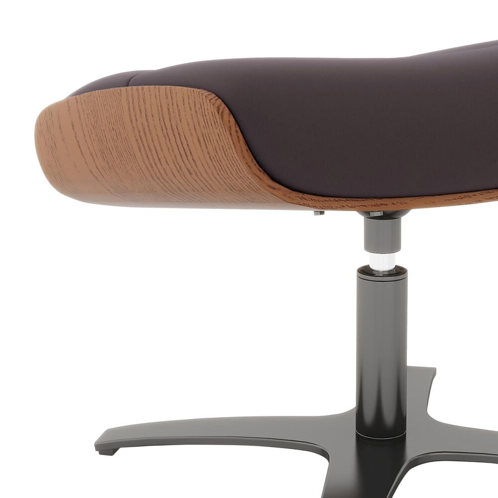 Jennifer Taylor Home Jovan Ottoman in Cacao Espresso, , large