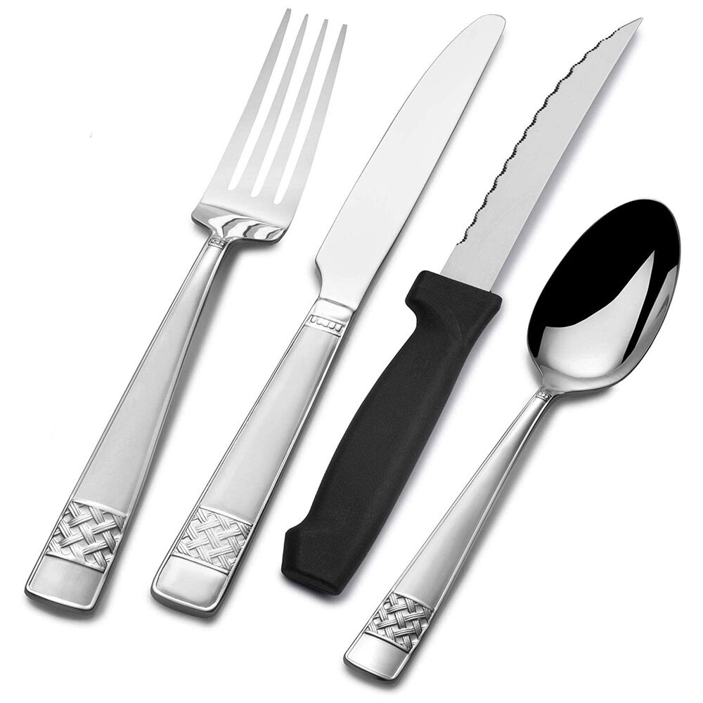 Pfaltzgraff 16 Piece Carlisle Flatware Set , , large