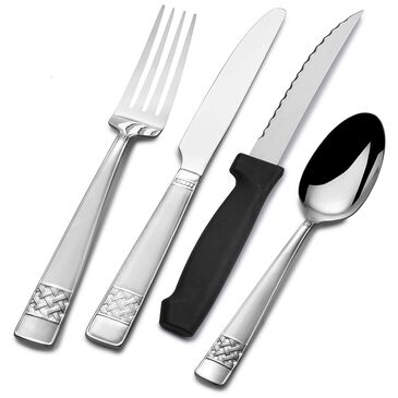 Pfaltzgraff 16 Piece Carlisle Flatware Set , , large